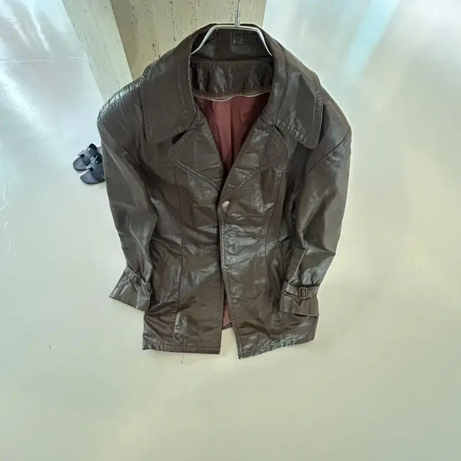 60-70s Sears Leather Coat