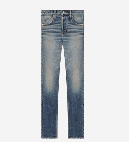 [30] Essential Denim Pants Dark Indigo Wash - 21SS