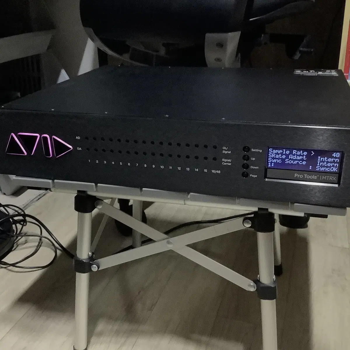 Avid MTRX HDX I/O 판매 합니다. Dante, 8AD 옵션