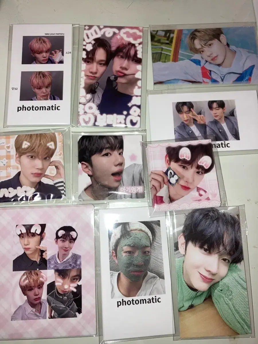 evnne unofficial goods sell bulk photocard wts park hanbin lee jeonghyeon yoo seungeon unreleased photocard buncheol Sharing