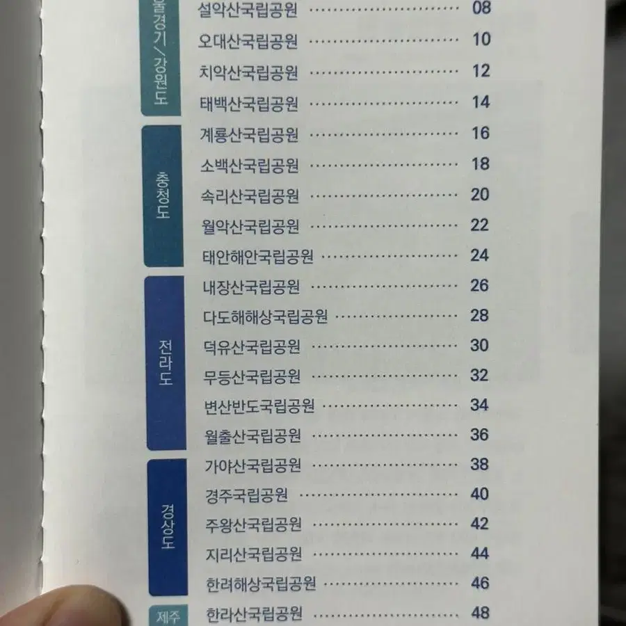 국립공원 여권 스탬프 20개찍음