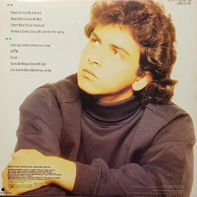 국내라이센스반/Glenn Medeiros LP