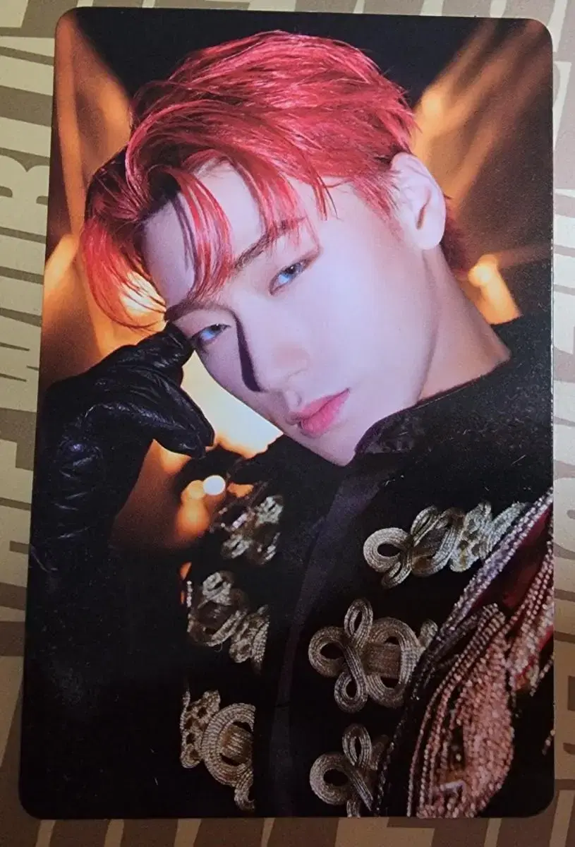 ateez platform album choi san photocard