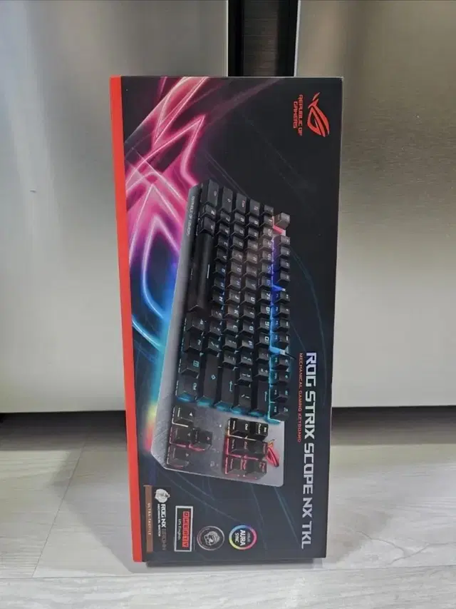 에이수스 키보드 갈축 ROG STRIX SCOPE NX TKL