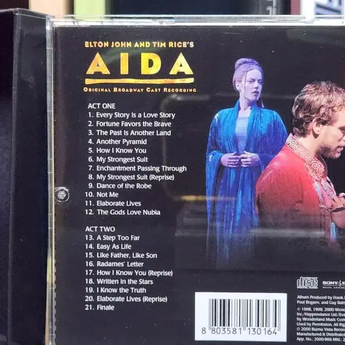 앨튼존 아이다 AIDA CD