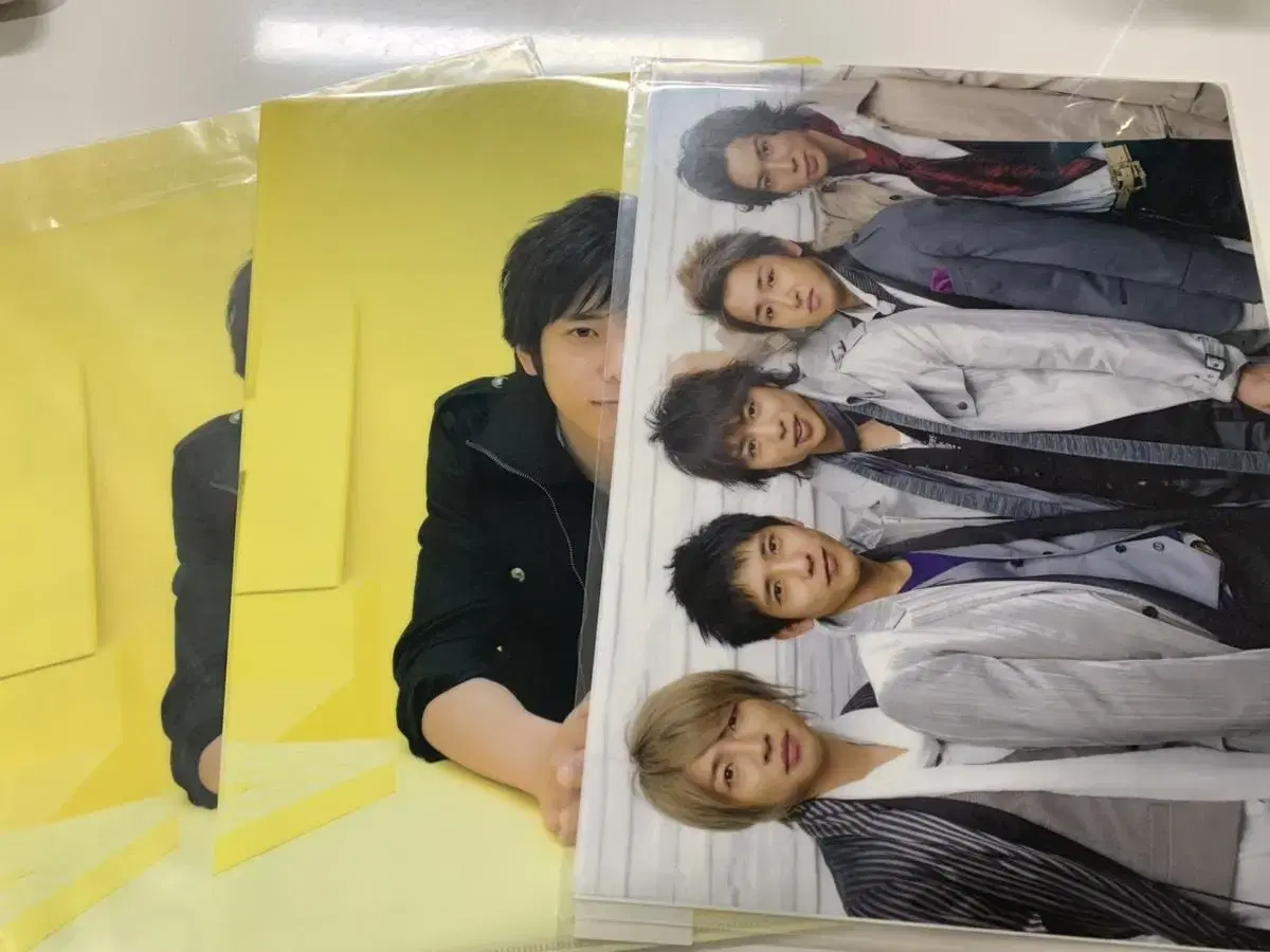 Unused Arashi clear files A4 size