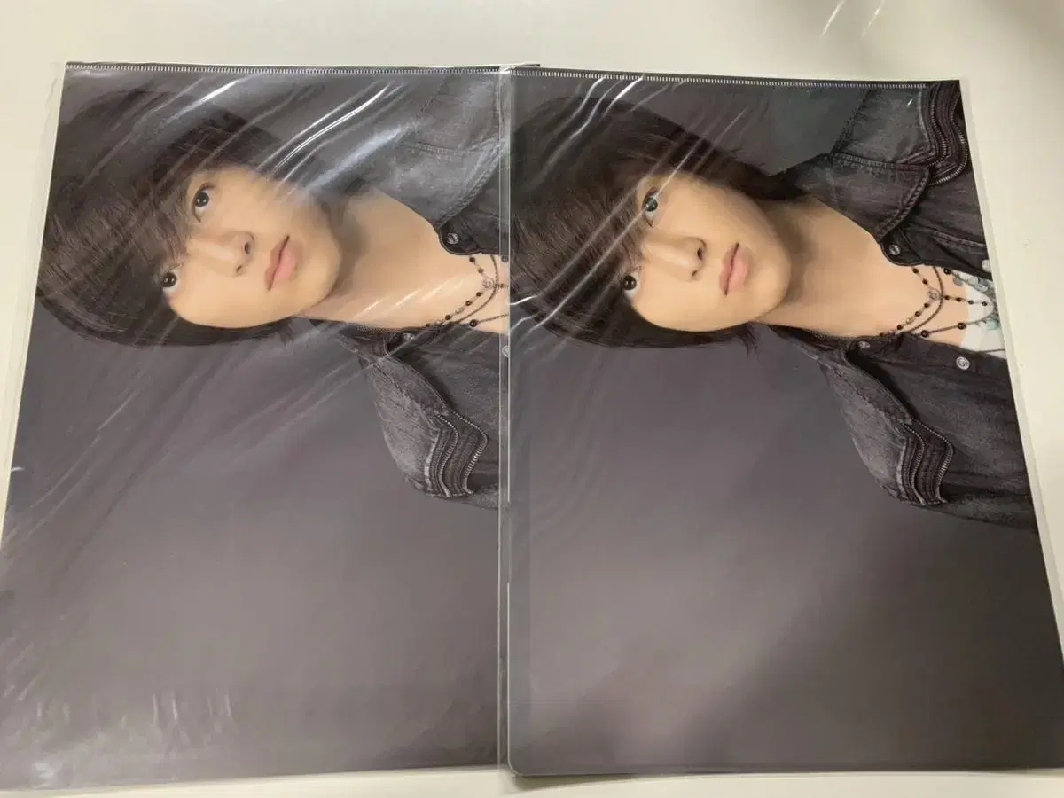 Unsealed, unused Yamashita Tomohisa clear file A4 size