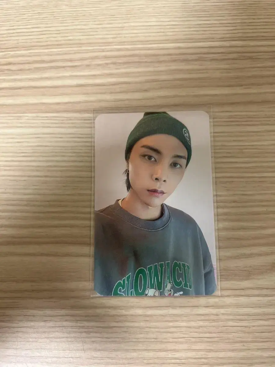 NCT johnny Slow-acid photocard