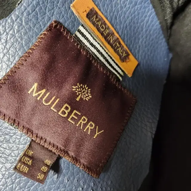 (ITALY)MULBERRY LEATHER 가죽자켓 바이크 라이더 점퍼