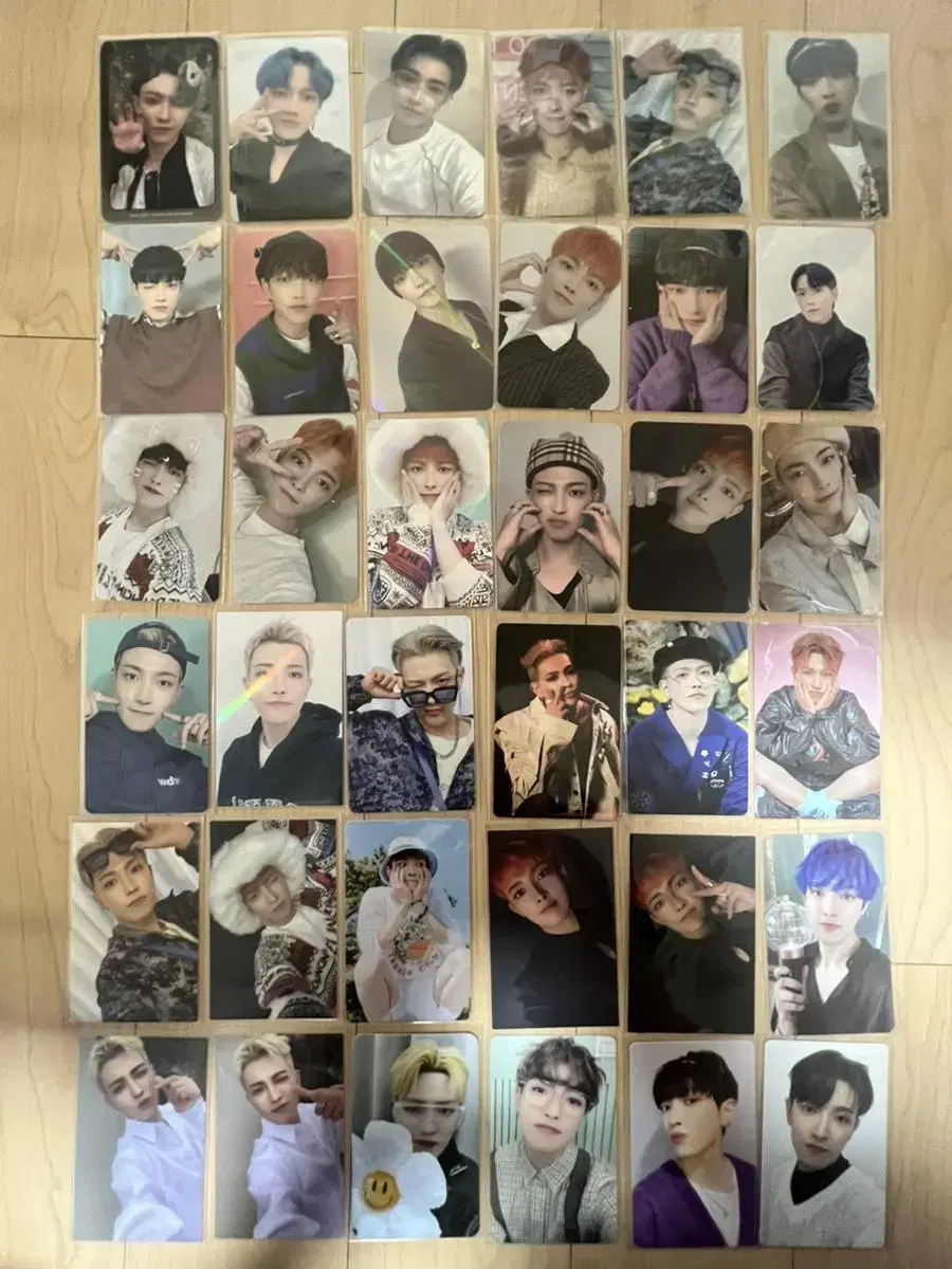 ateez photocard poka