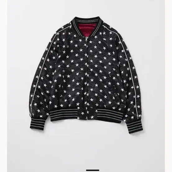 Gyeong reversible star print bomber