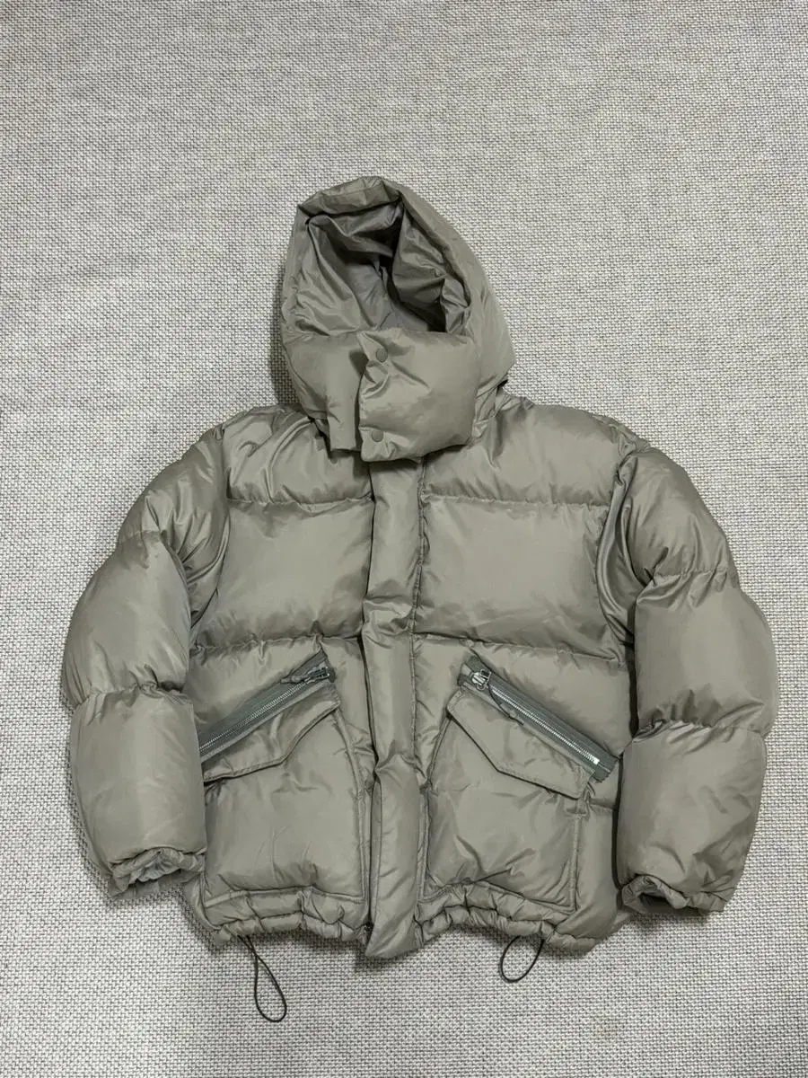 [Name] Name Ripstop Down Jacket Beige 3 sizes