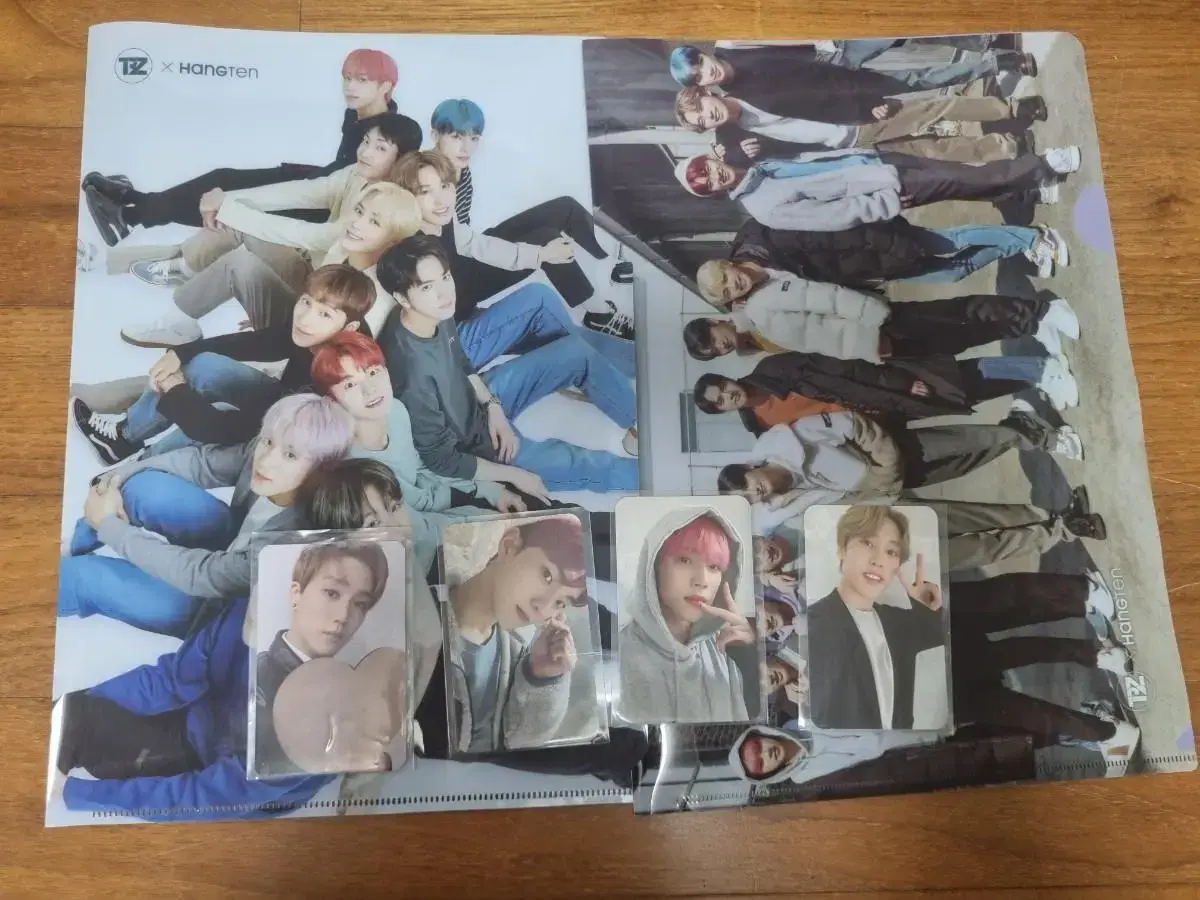 The Boyz Hangten Photocard, L-shaped file