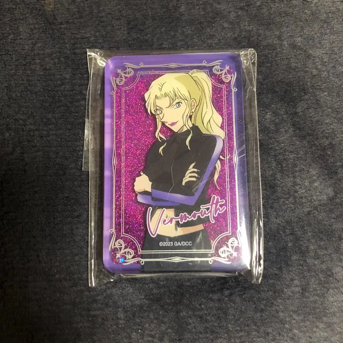 Detective Conan Black Iron's Fisherwoman Vermouth Glitter Acrylic