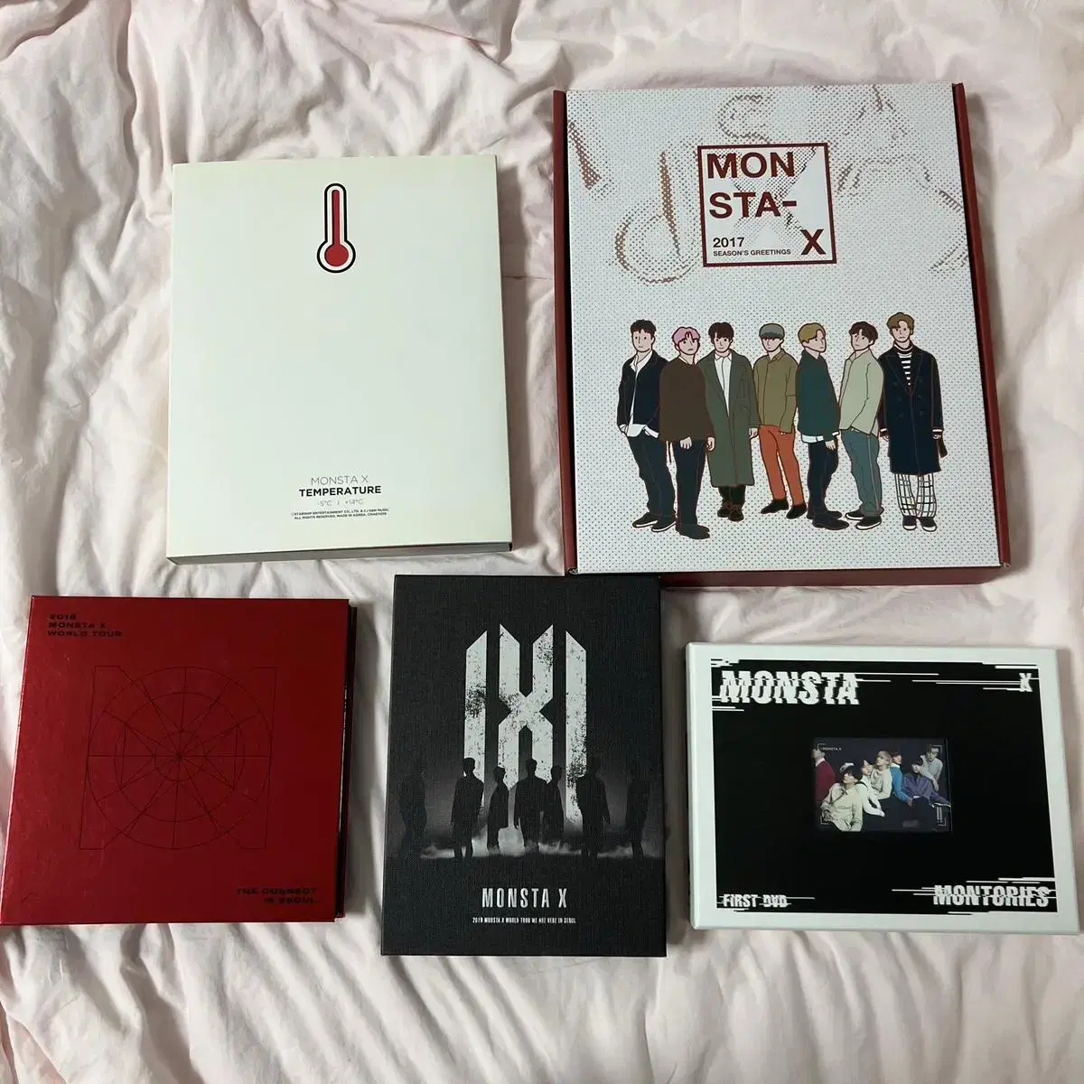 몬스타엑스 dvd 키노 키트 일본앨범 시그 판매