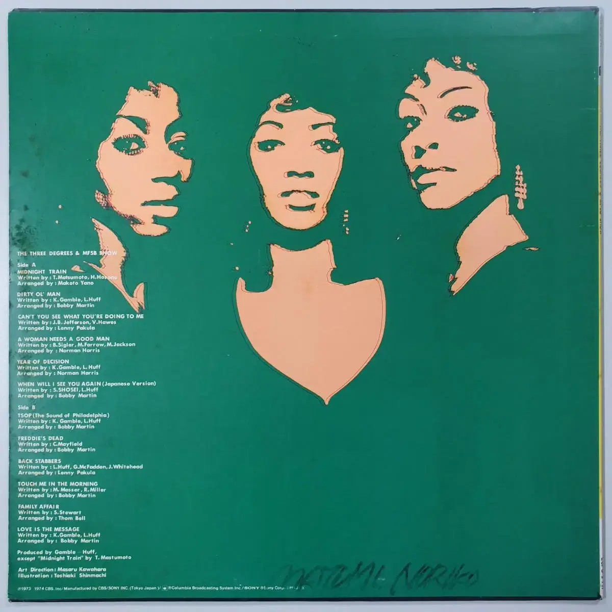 (수입/LP) The Three Degrees & MFSB Show