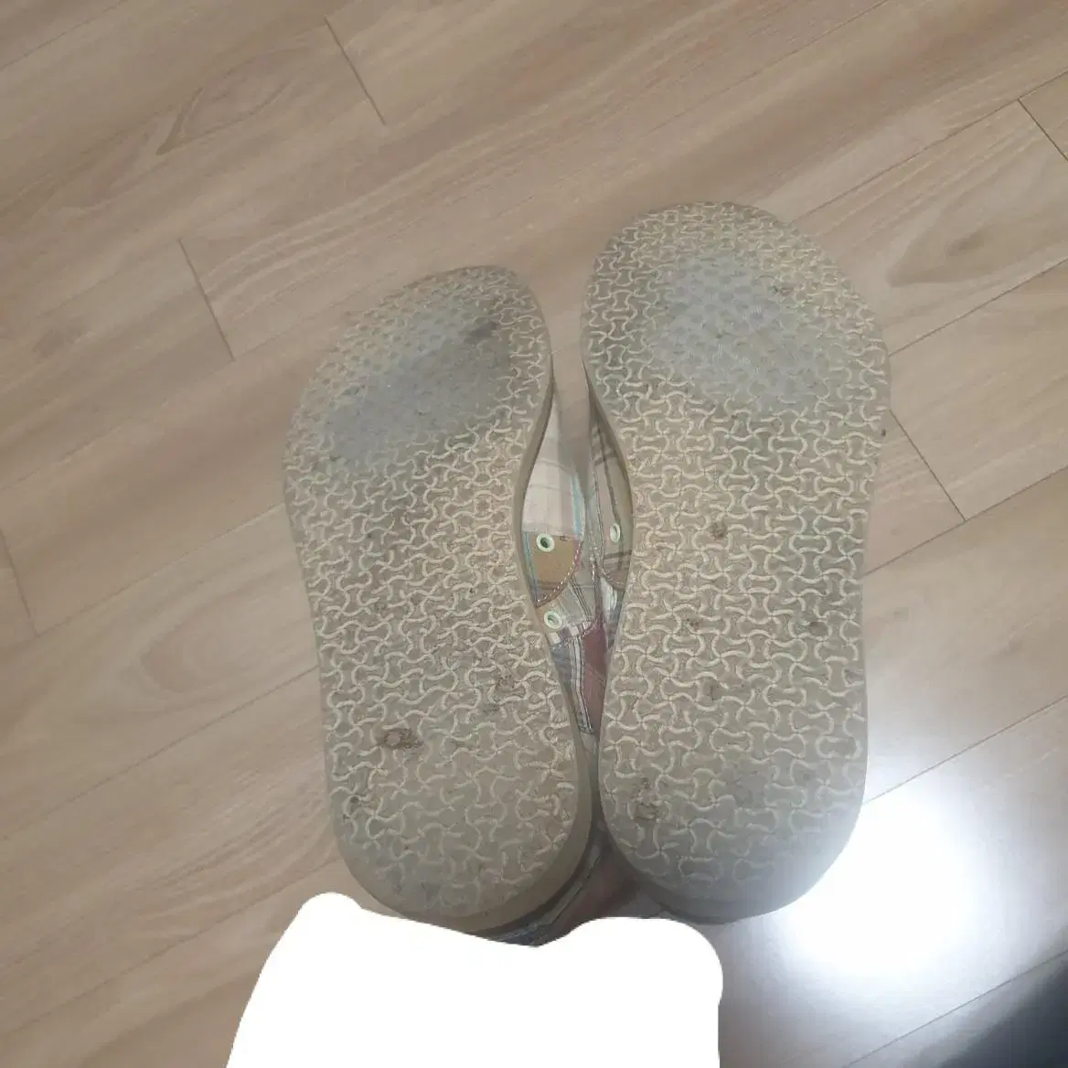 TOMS 남성 마드라스 플레이드 브로그 280mm 구두