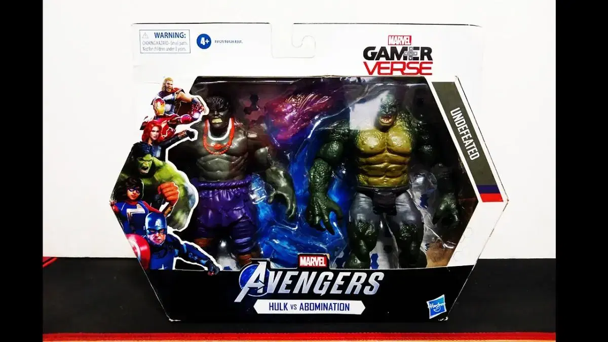 Marvelous Gamerverse Hulk and Abomination Set Action Figure