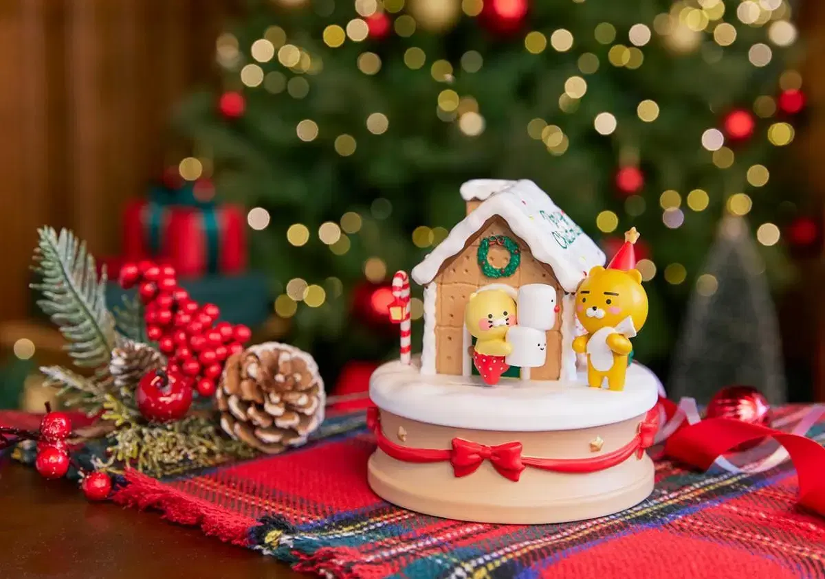 Kakao Friends Chunsik Ryan Christmas Music Box