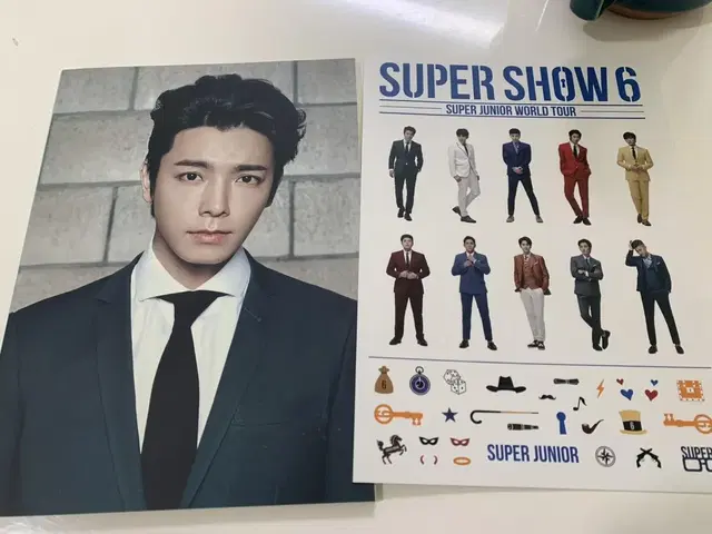 미사용 슈퍼주니어 동해 공책 & 스티커