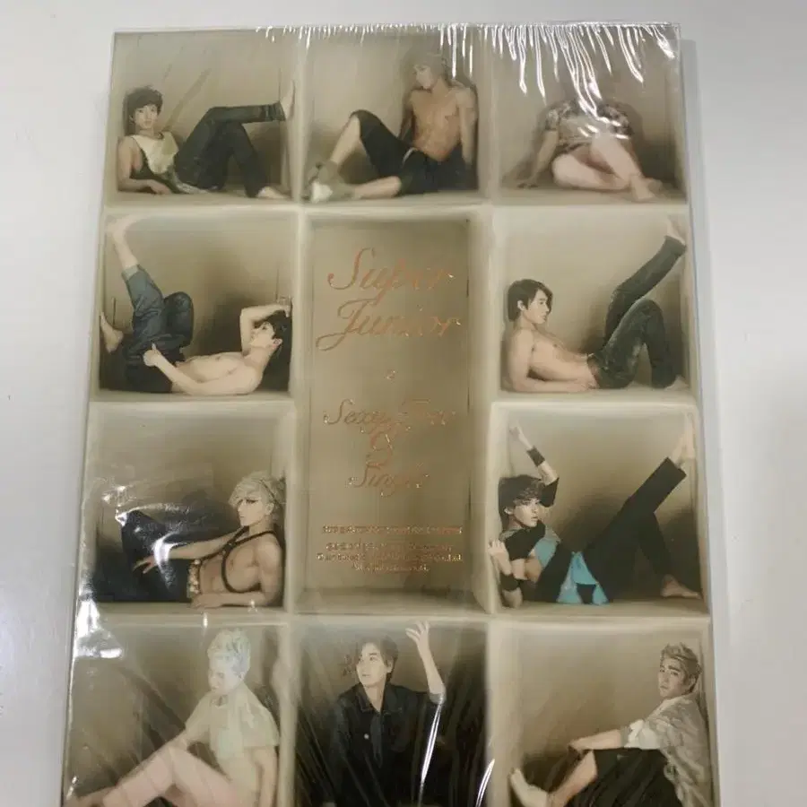 미개봉 슈퍼주니어 Vol. 6 Sexy Free&Single CD