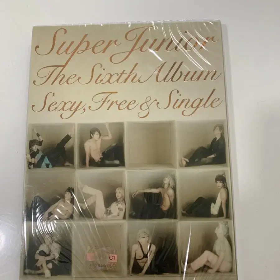 미개봉 슈퍼주니어 Vol. 6 Sexy Free&Single CD