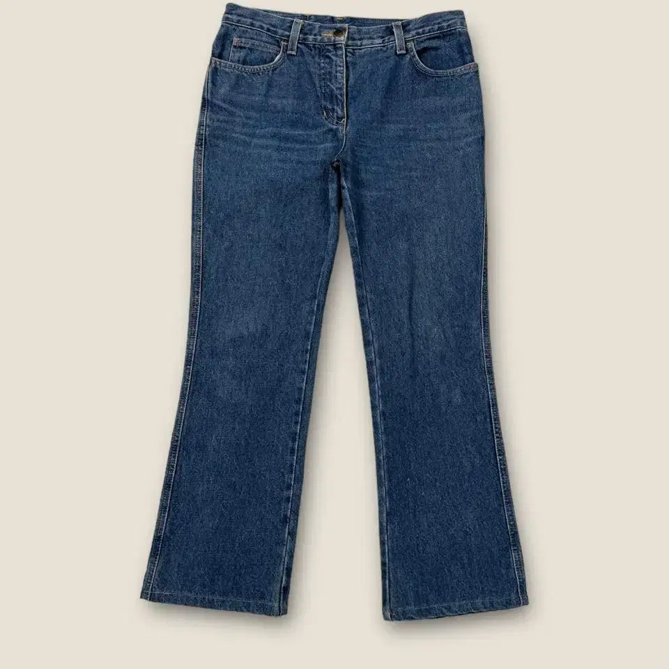 Vintage Fendi Blue Washed Straight Jeans