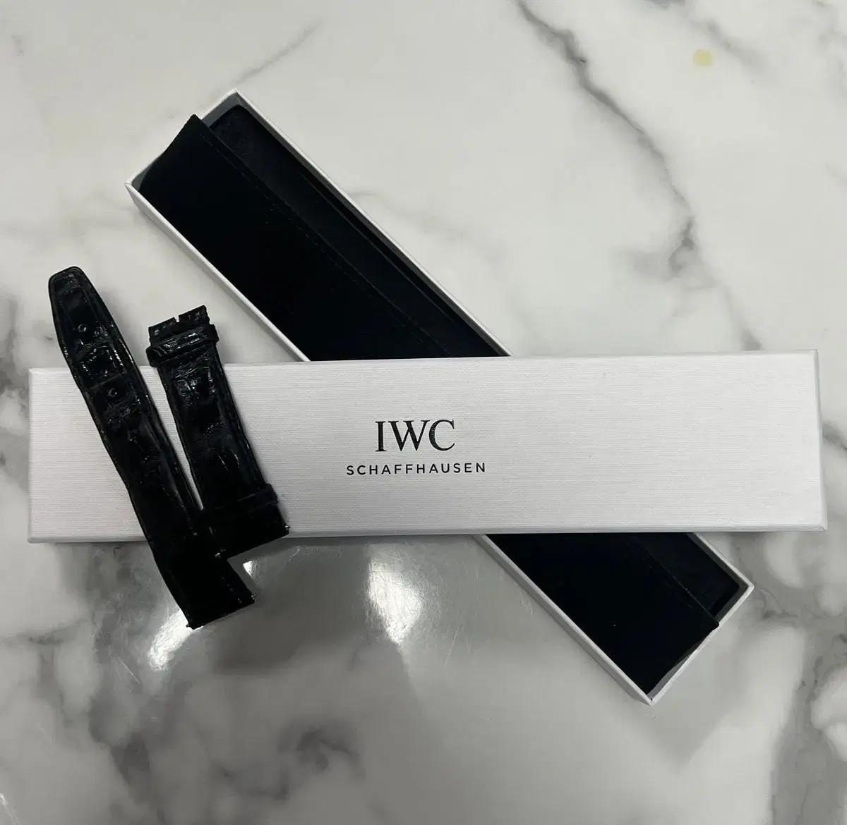 iwc 포르투기저 정품 가죽시곗줄