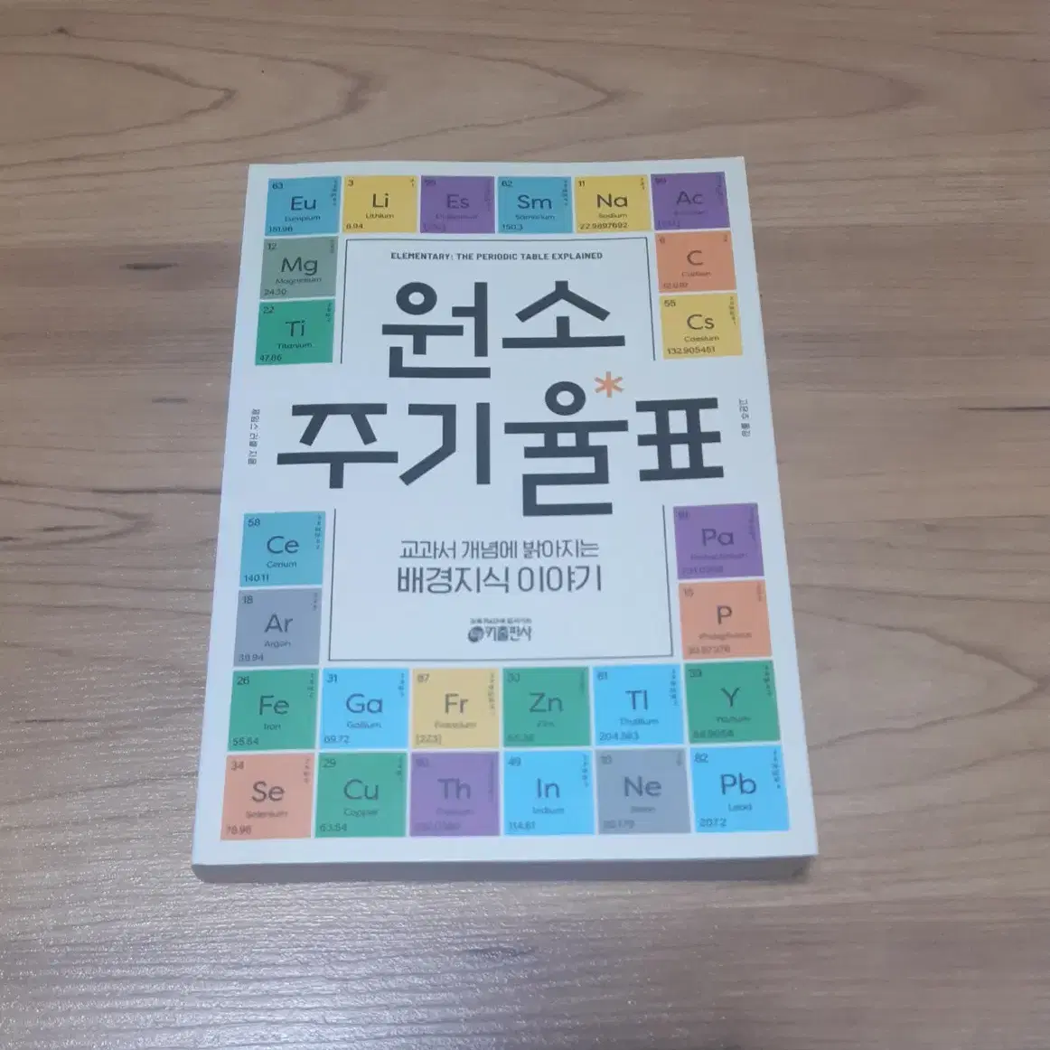 제임스 러셀  원소 주기율표 교과서 개념에 밝아지는 배경지식 이야기