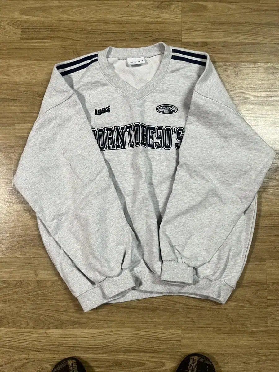 90S Track Sweatshirt_Grey