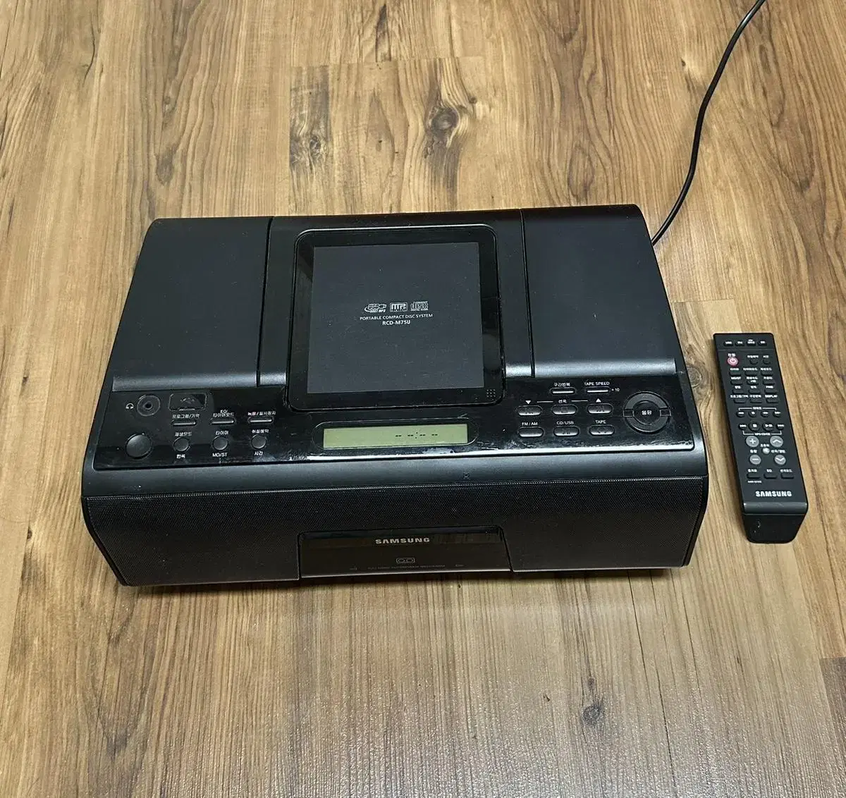 삼성 CD 카세트 RCD-M75U