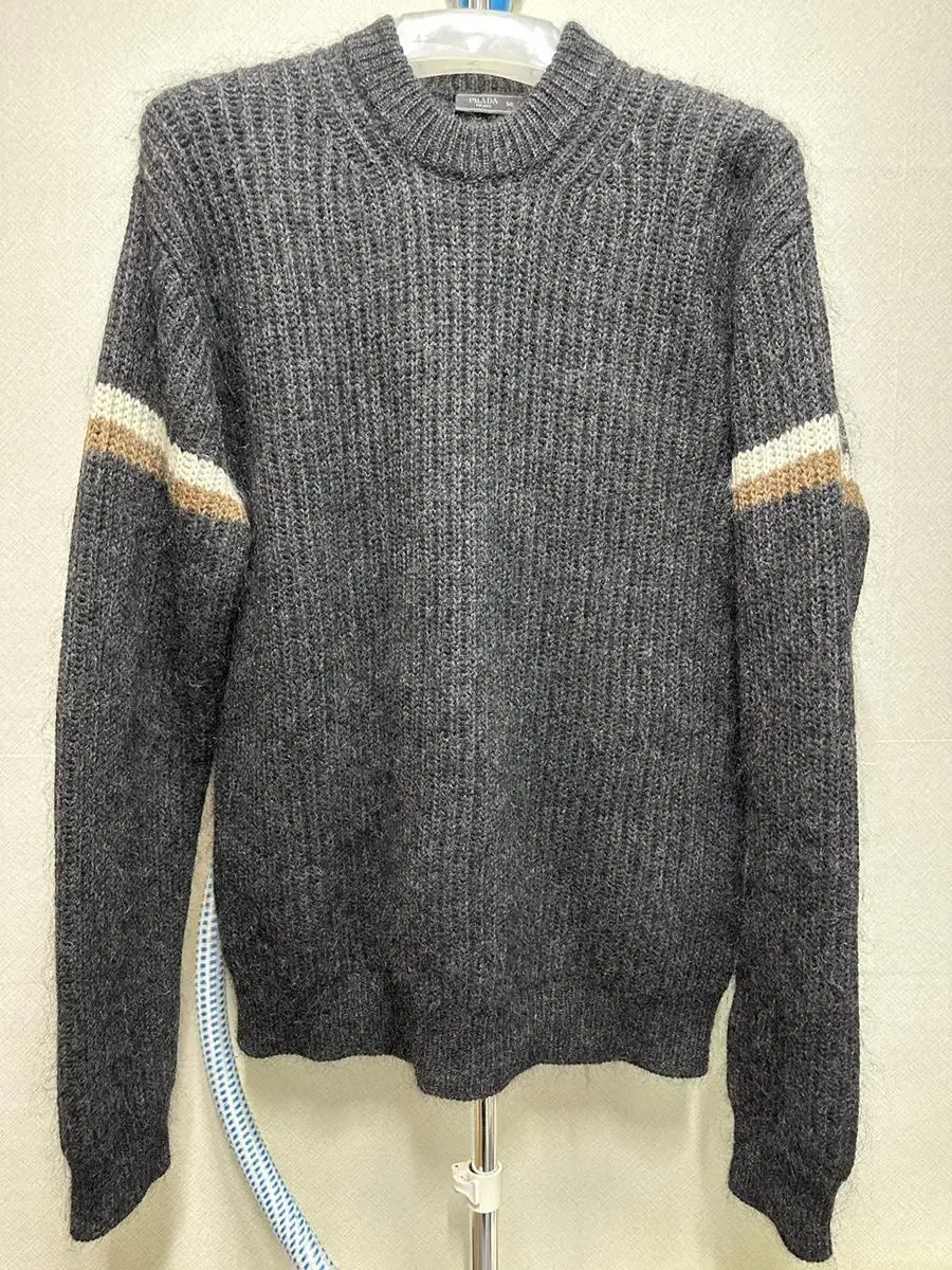 Prada Mohair Knit T-shirt Genuine