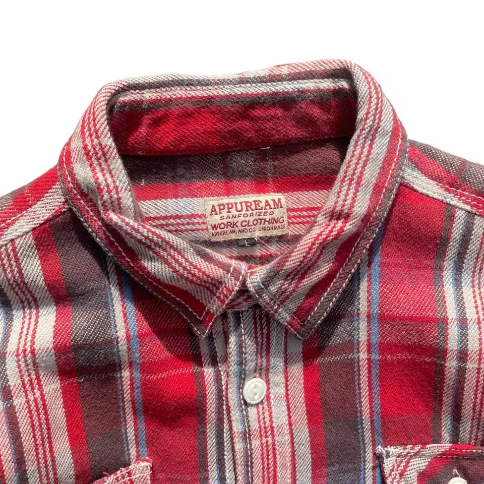 vintage old type flannel work shirts