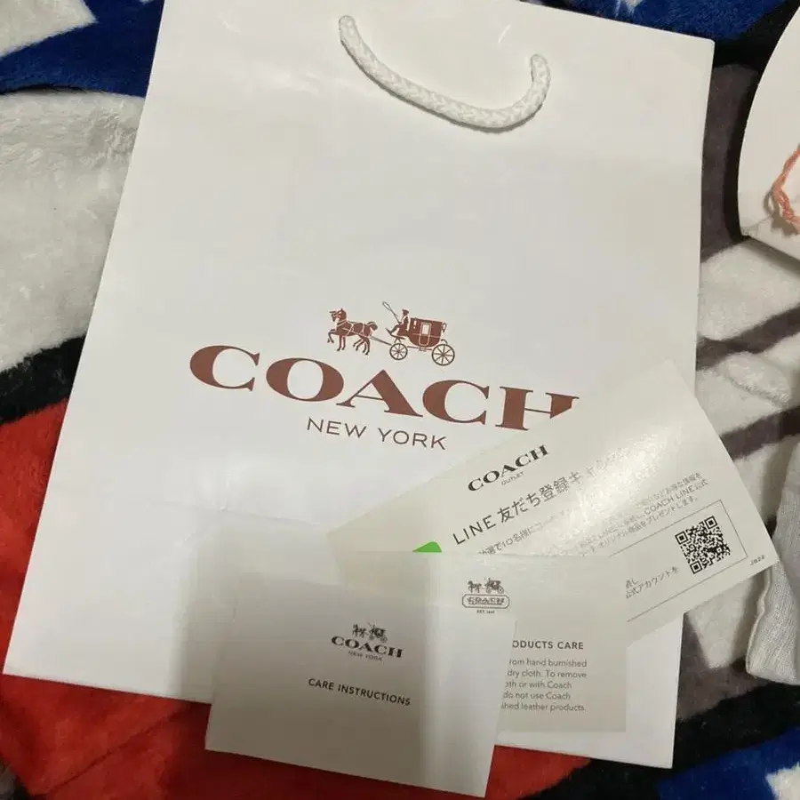 코치(coach) 시그니처 ID 랜야드 카드 케이스 카키블루