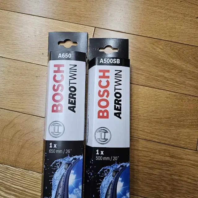 보쉬 A650, A500SB (각 650mm, 500mm) 와이퍼 판매