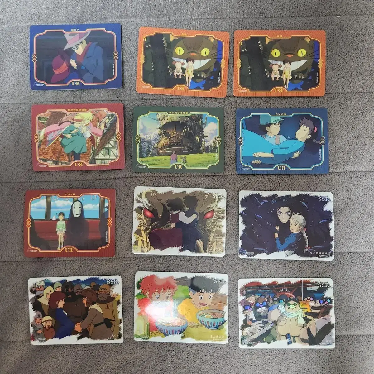 Ghibli official goods sells random photo cards.