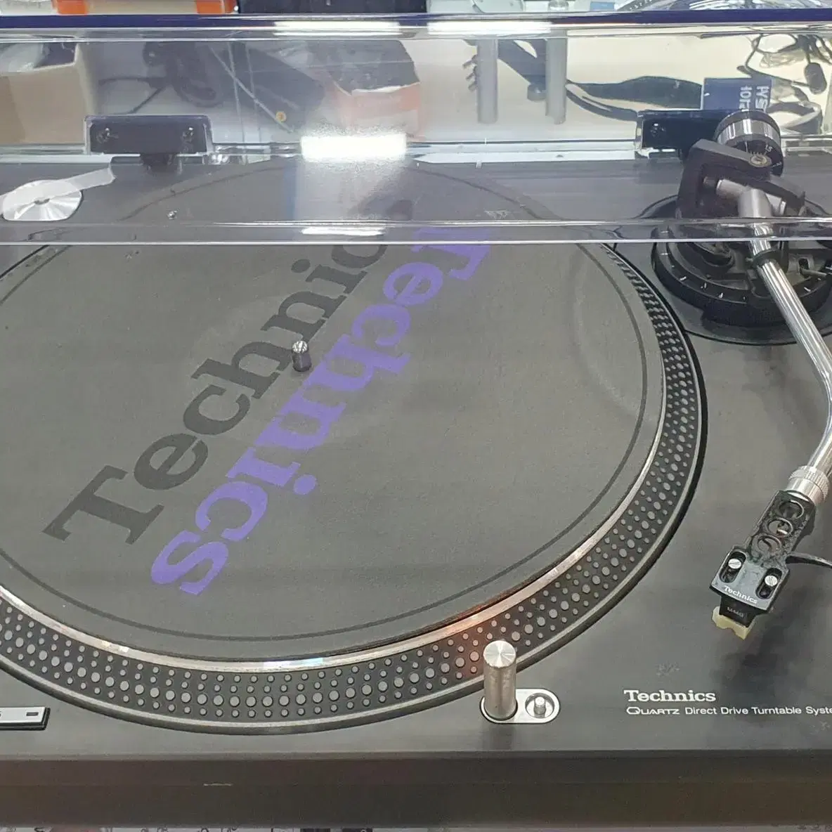 테크닉스 SL-1200MK2턴테이블/슈어 M44G 셀포함