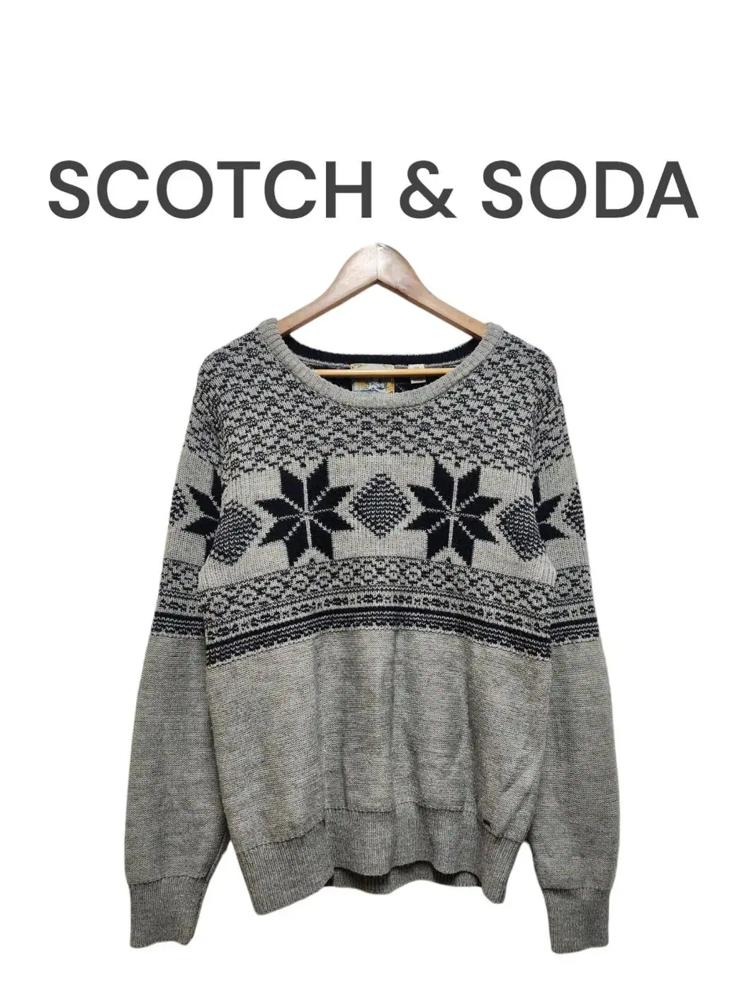 [L] SCOTCH&SODA Scotch&Soda Cowichan Knit