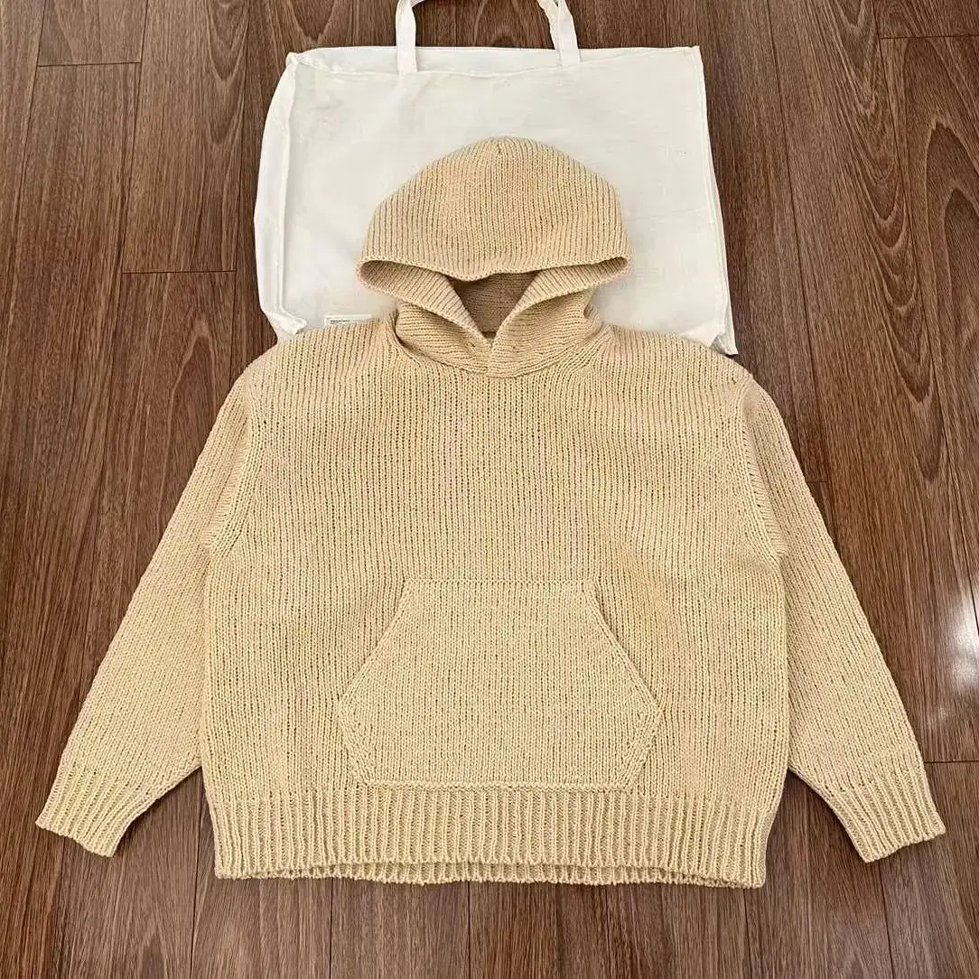 VISVIM 23AW AMPLUS SB KNIT HOODIE P.O.