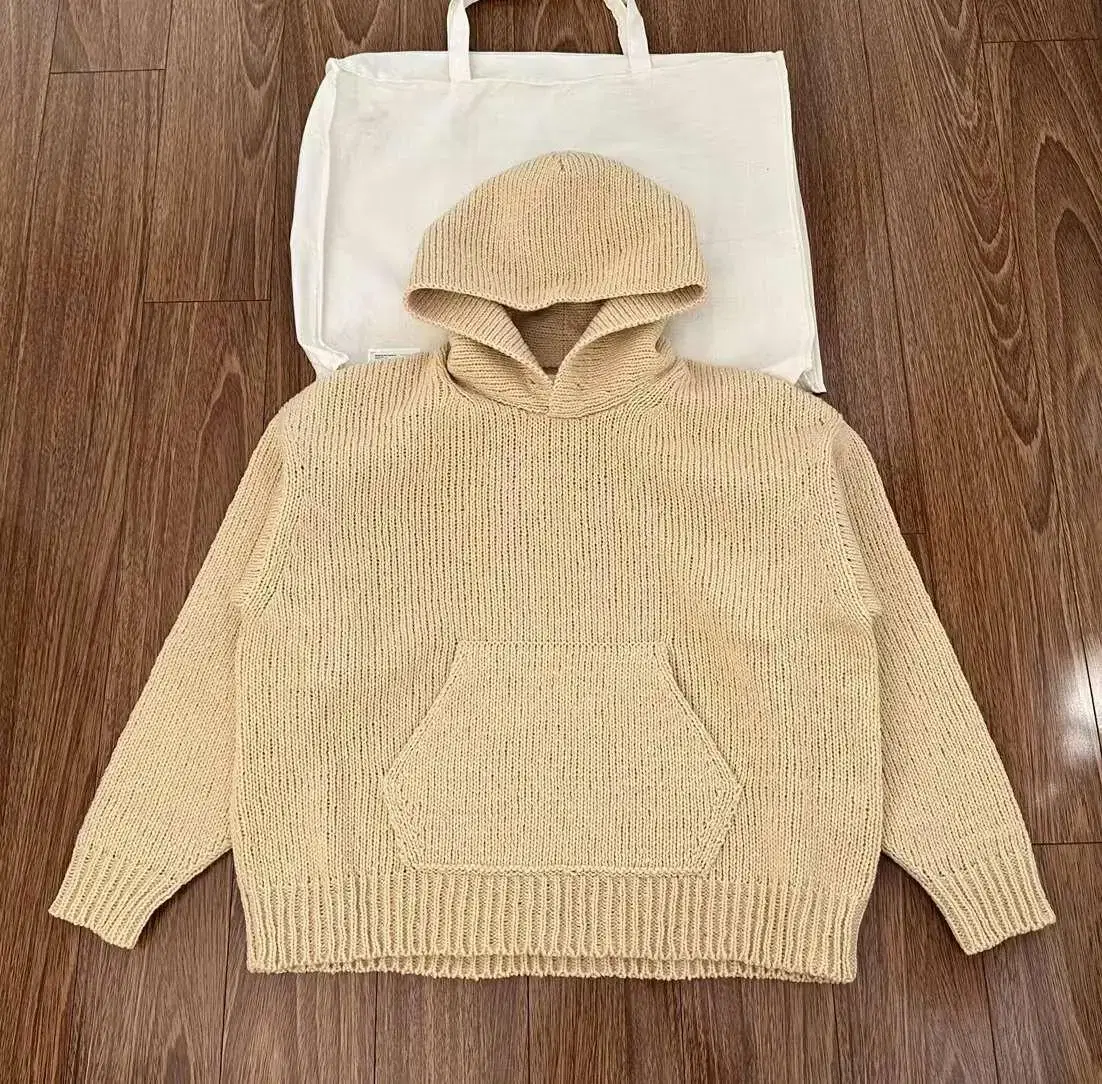 visvim 23aw amplus sb knit hoodie p.o.