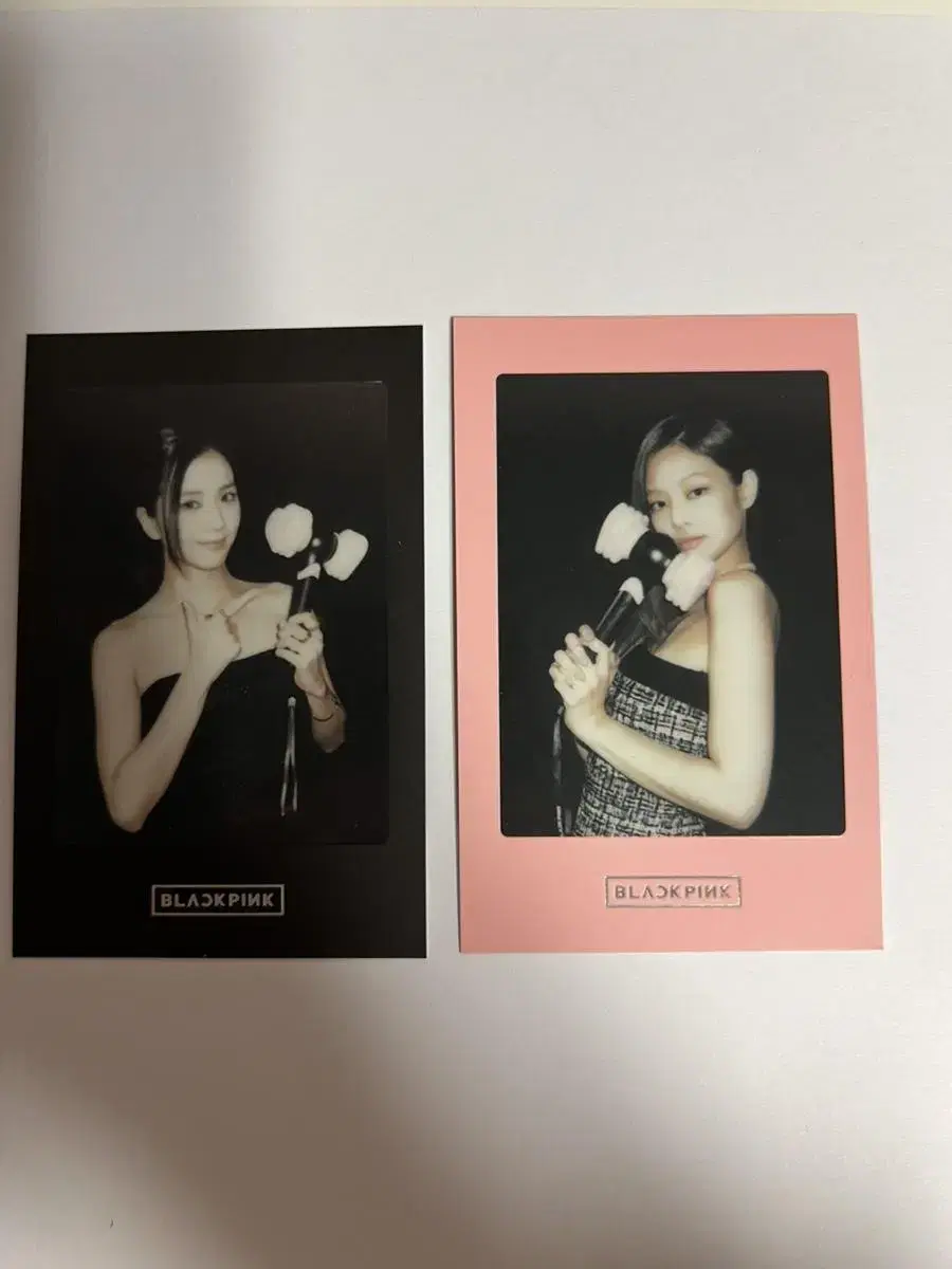 Black Pink lightstick Limited Edition Photocard