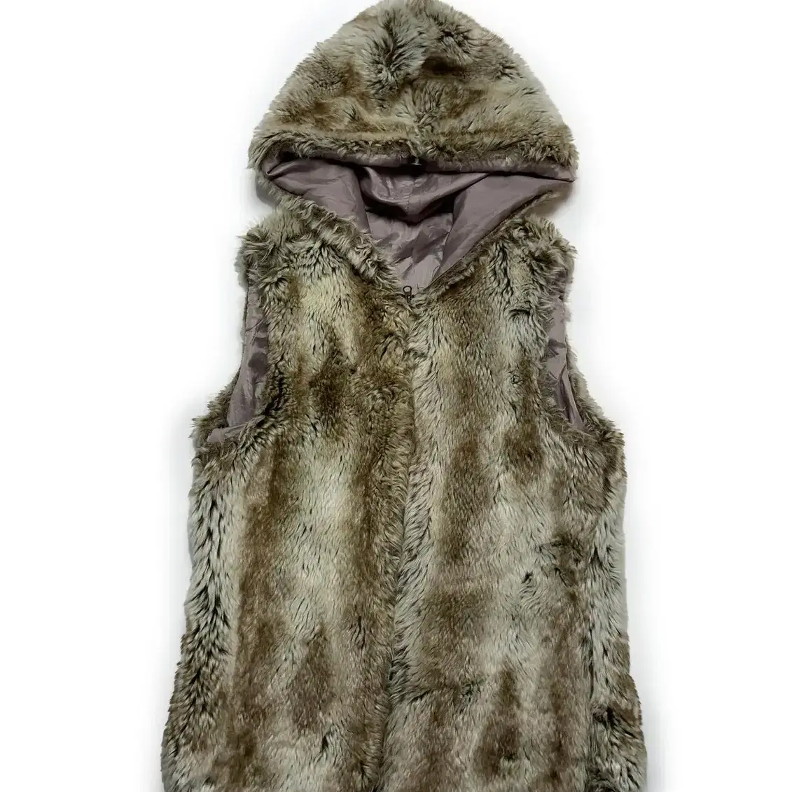 ABERCROMBIE fur vest 아베크롬비 퍼. 조끼 베스트