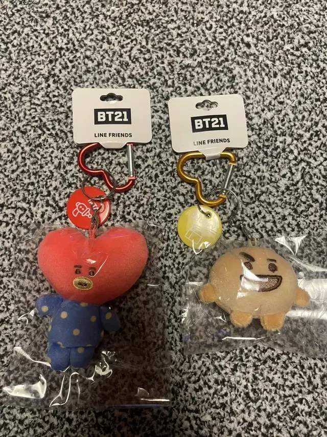 일본 bt21 카라비나 마스코트 슈키 타타