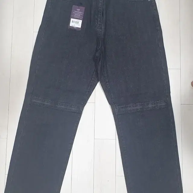 비슬로우 지퍼 데님 MIDDLE ZIPPER DENIM BLACK 34