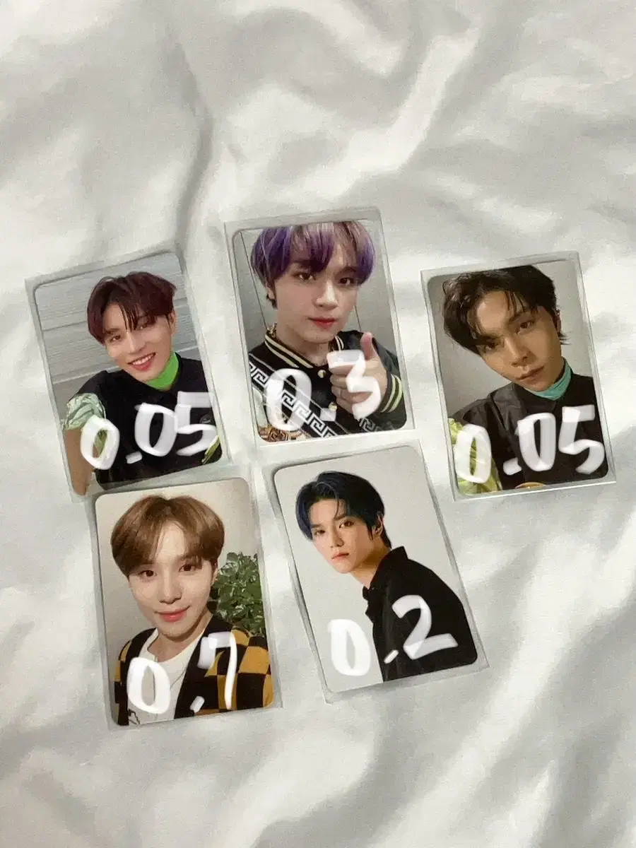 NCT photocard haechan Fan Club Kit johnny taeil sticker jungwoo Regulate taeyong Seasons Greetings