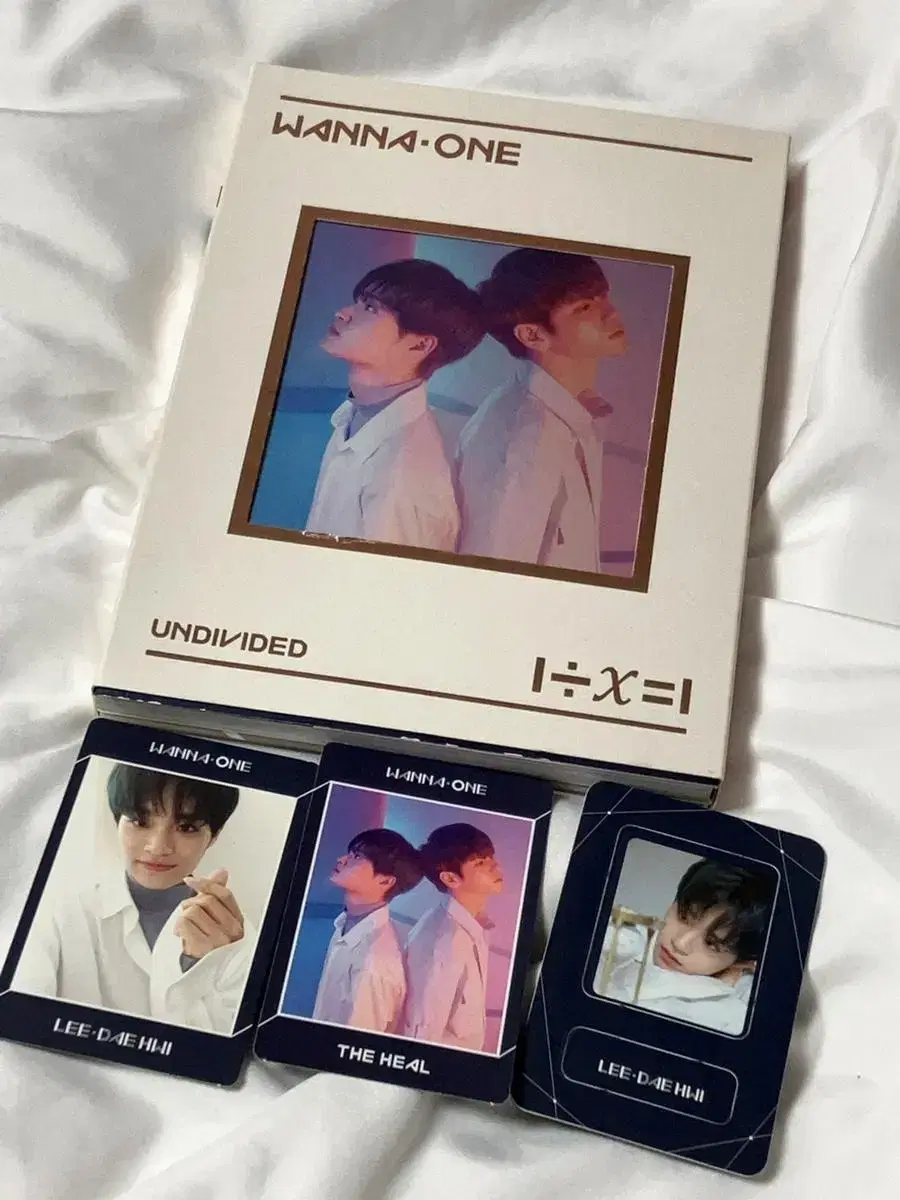 Wanna One Unit The Heel album lee daehwi Full Set