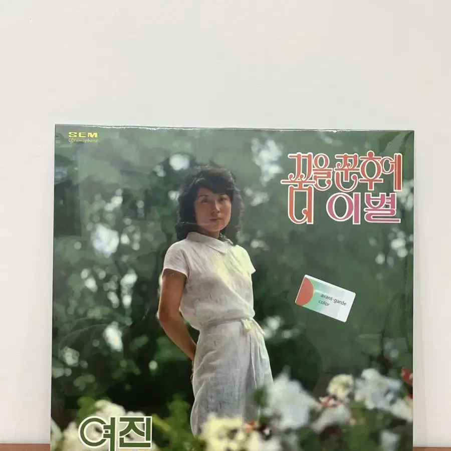 여진 - 1집 꿈을 꾼 후에 한정반 lp 미개봉