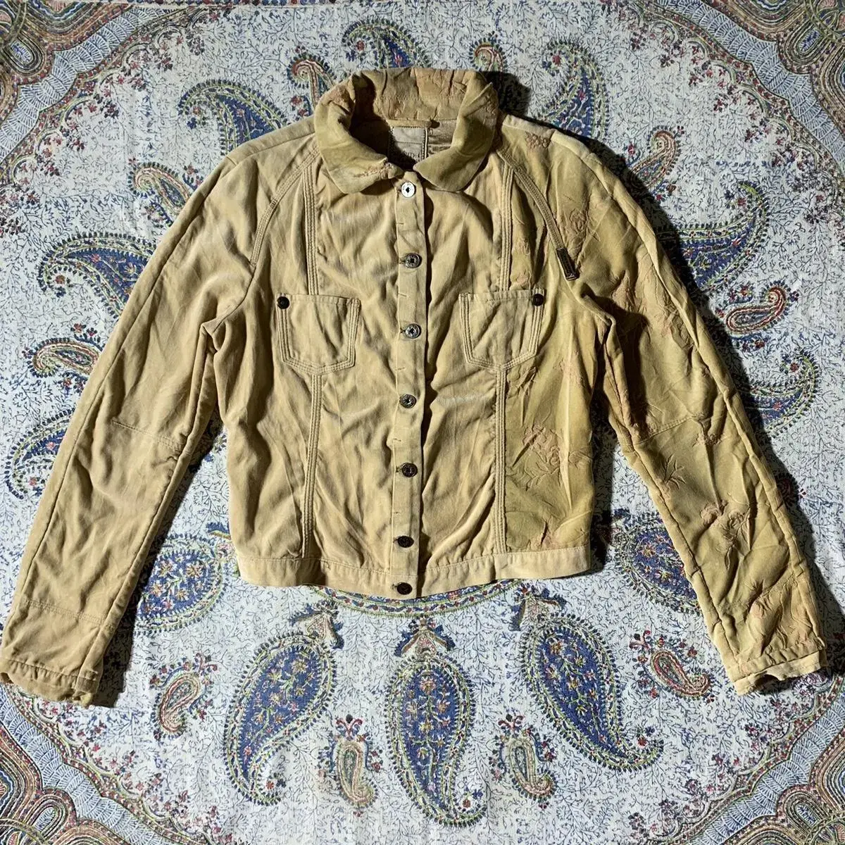 Maritime Francois Jaber velour jacket