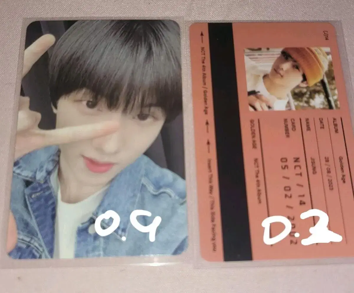 wts) Golden E.JI jisung Transportation Card Collecting photocard wts Bulk