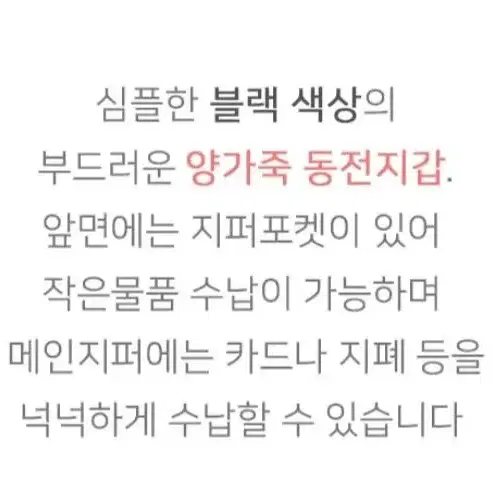 (새상품)블루캣츠 블루마운트 (남녀공용) 양가죽 미니 동전지갑